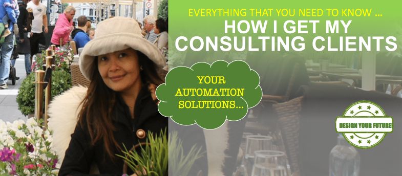 automation system to get consulting clients