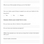 email marketing template